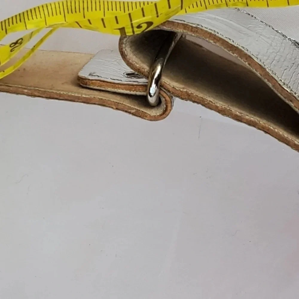 Vintage‎ Silver Foiled belt S..M